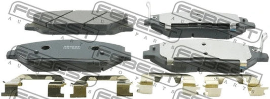 FEBEST 2006-2012 Hyundai Santa Fe Pad Kit Disc Brake Front 1201-SANF