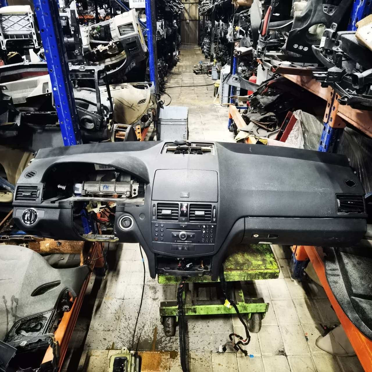 2007 Mercedes C350 Left Dashboard Trim Panel Black A20468001789051