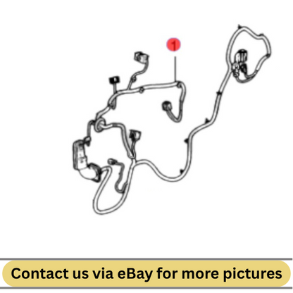 2010 Chevrolet Cruze Front Side Door Wiring Harness Used OEM 95488312