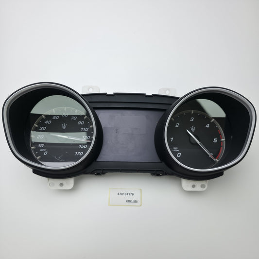 2016-2017 Maserati Levante Combination Instrument Cluster 670101179