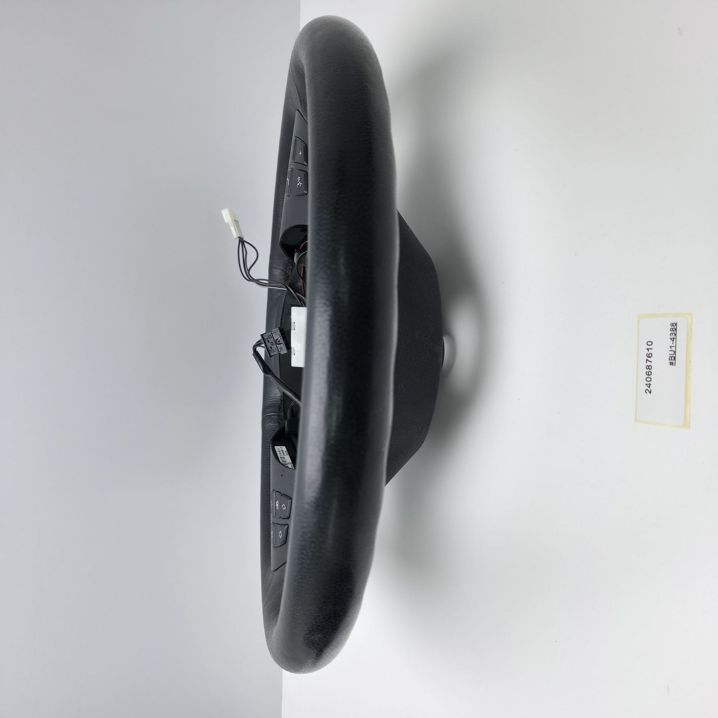 2007-2013 BMW X5 Steering Wheel Leather Black 240687610