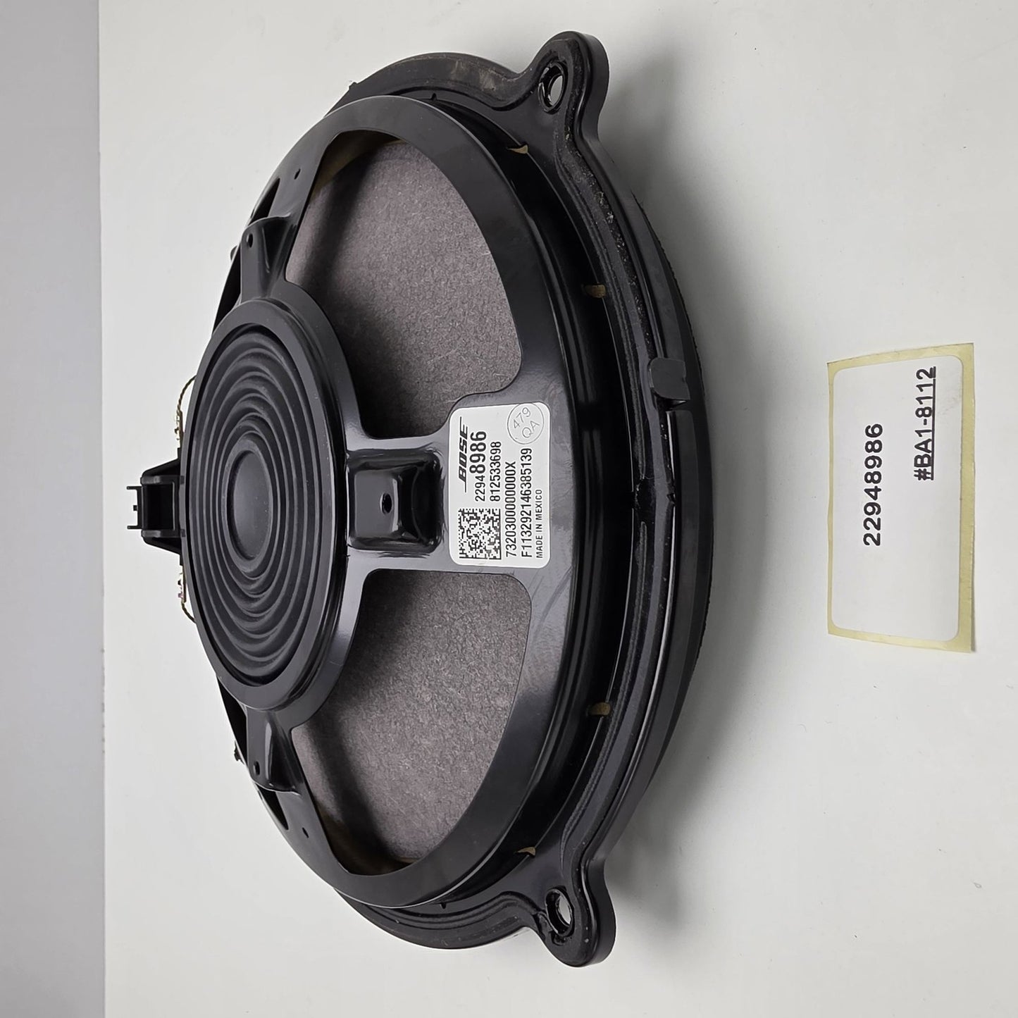 2005-2019 Chevrolet Corvette Pkg Tray Speaker 22948986