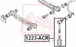 FEBEST 1985-1987 Hyundai Pony Anti-Roll Bar Link 1223-ACR