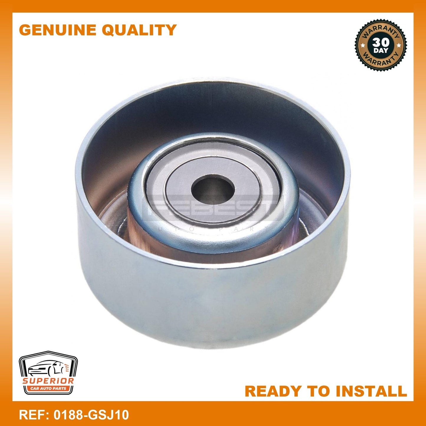 Febest 2007-2021 Lexus ES350 Drive Belt Idler Pulley 0188-GSJ10