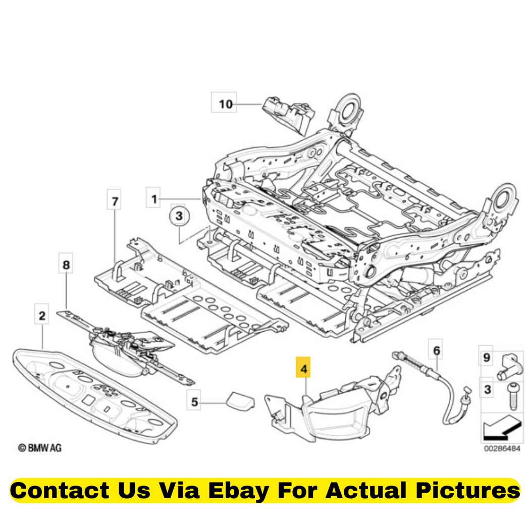 2012 BMW Actuation Unit Pair Left & Right Used OEM 52107058569 52107058570