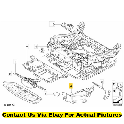 2012 BMW Actuation Unit Pair Left & Right Used OEM 52107058569 52107058570