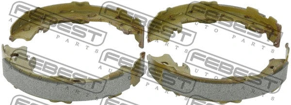 Febest 2013-2017 Nissan LEAF Shoe Kit, Rear Brake 0202-T31R