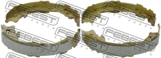 Febest 2013-2017 Nissan LEAF Shoe Kit, Rear Brake 0202-T31R