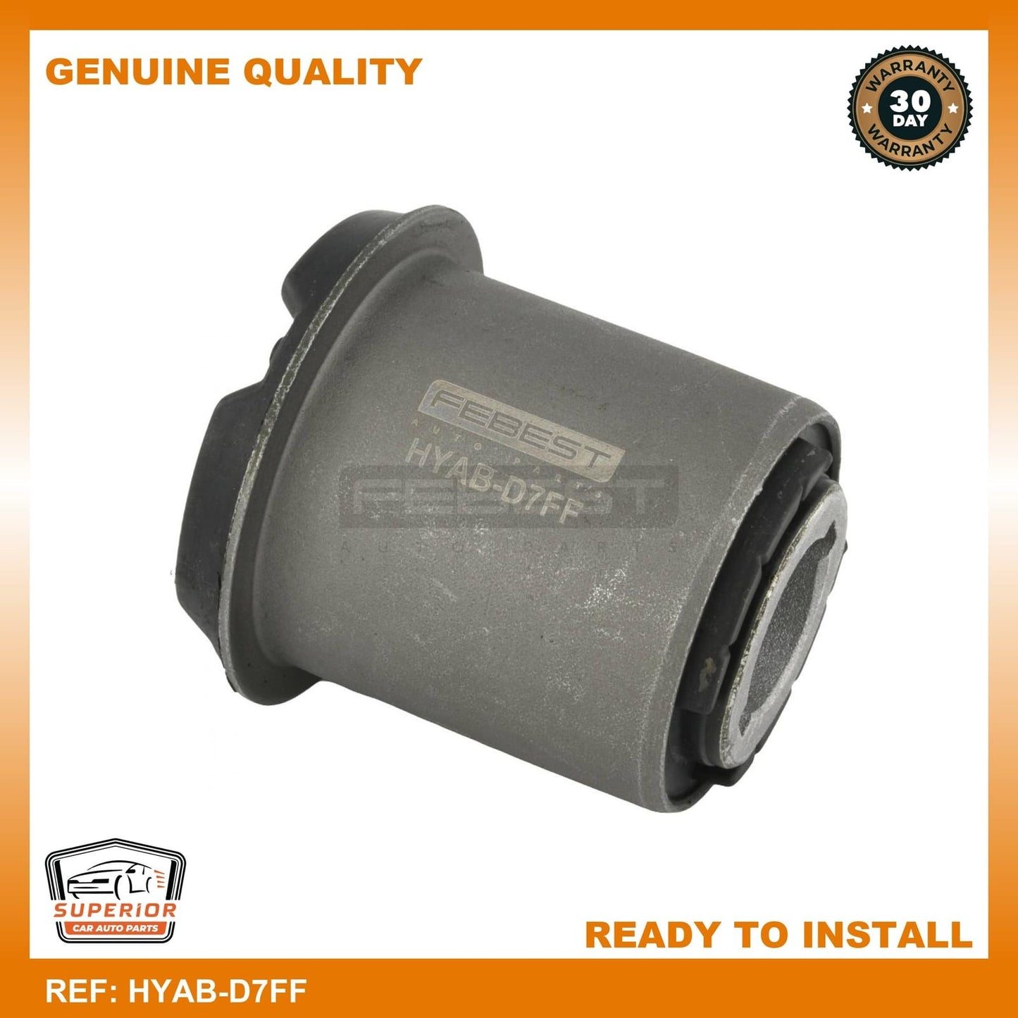 FEBEST 2010-2015 Hyundai Tucson Subframe Front Bushing HYAB-D7FF