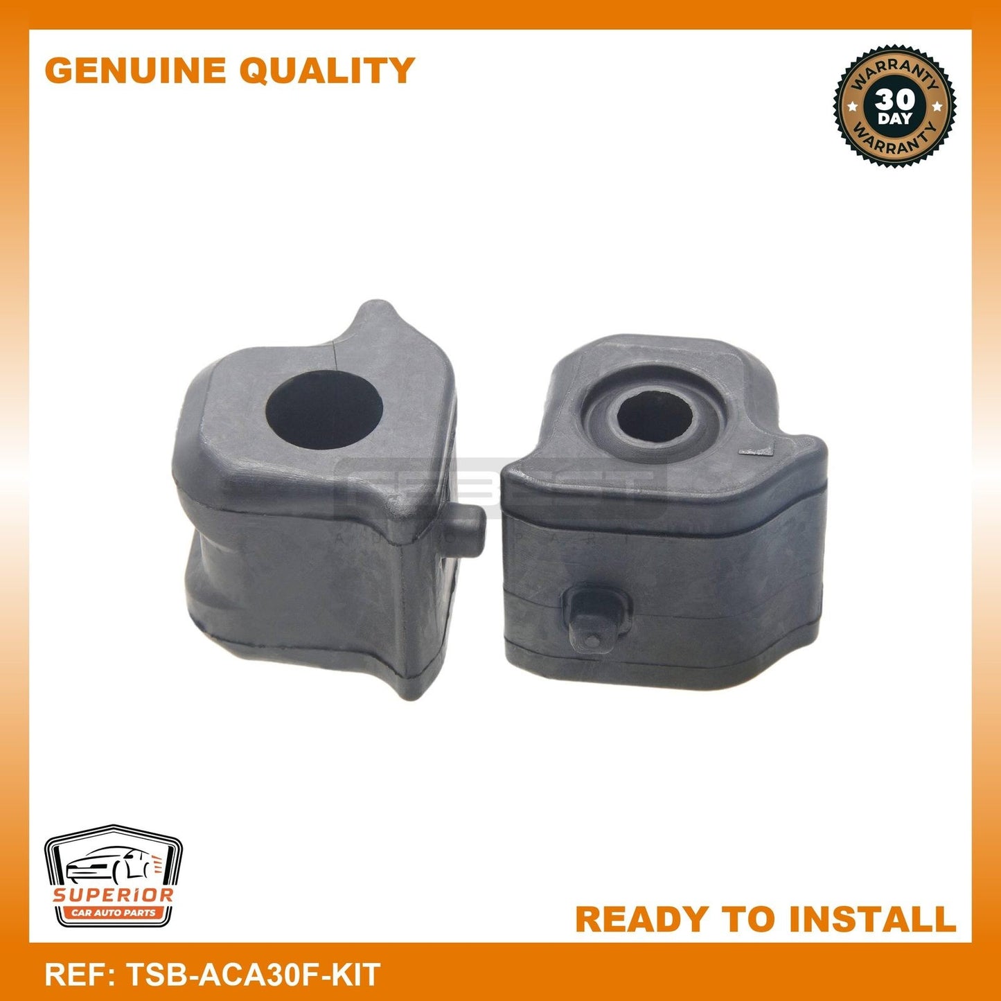 Febest 2016-2020 Toyota Mirai Front Stabilizer Bar Bushing TSB-ACA30F-KIT