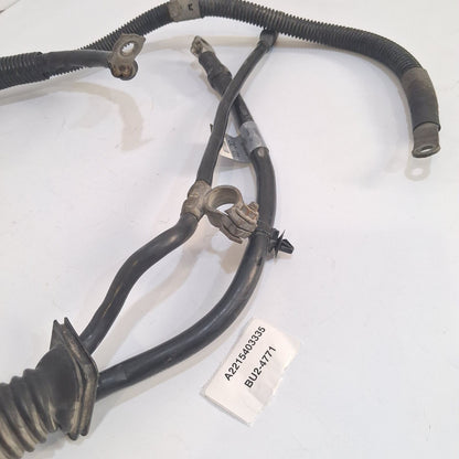 2007-2008 Mercedes-Benz CL550 Battery Starter Cable Harness A2215403335