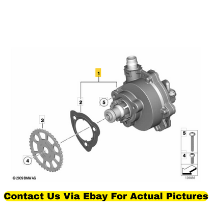 2012 BMW X6 Vacuum Pump Used OEM 11667619350
