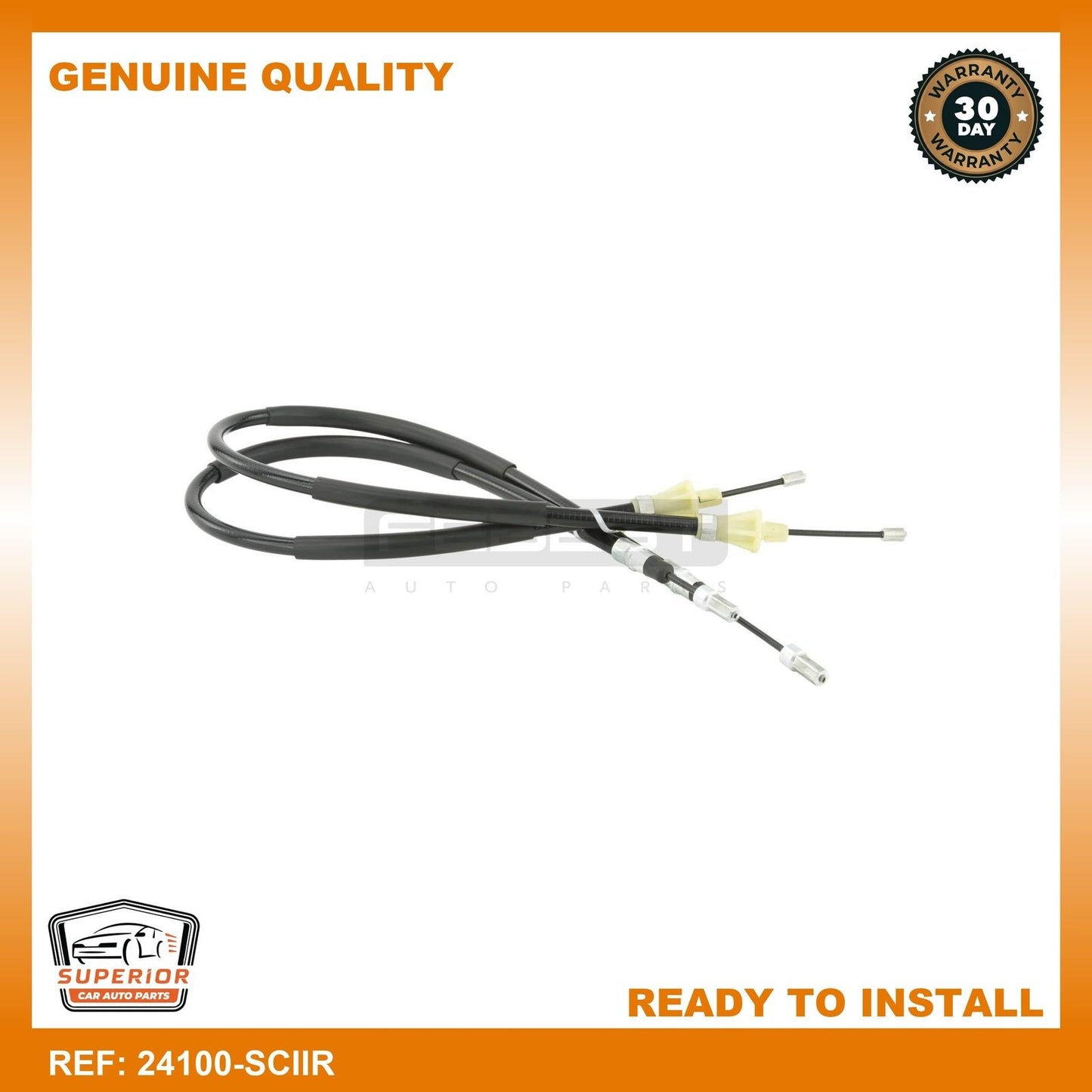 FEBEST 2005-2008 Renault Scenic II Parking Brake Cable Kit 24100-SCIIR