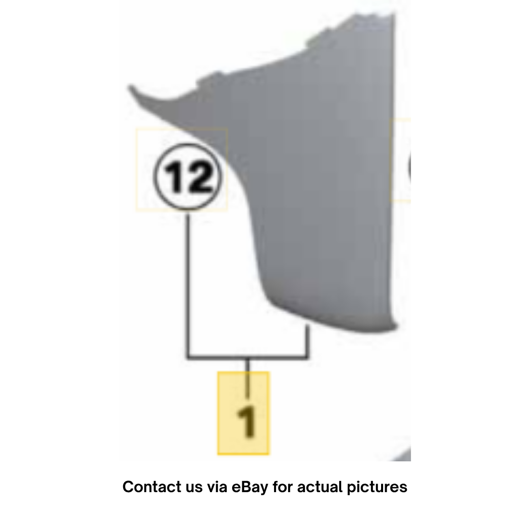 2011–2015 Mini Cooper Left Centre Console Trim Panel OEM 51452752773
