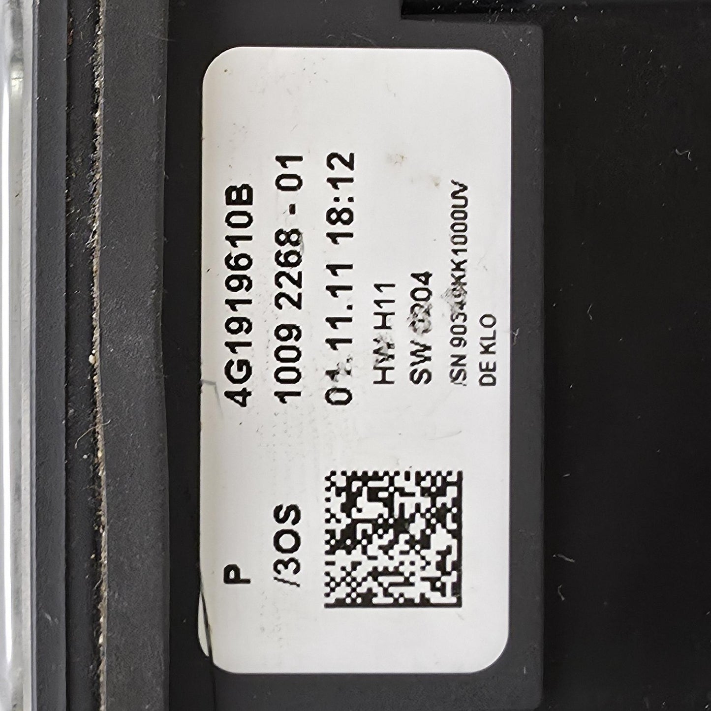 2012-2015 Audi A6 MMI Control Panel 4G1919610B