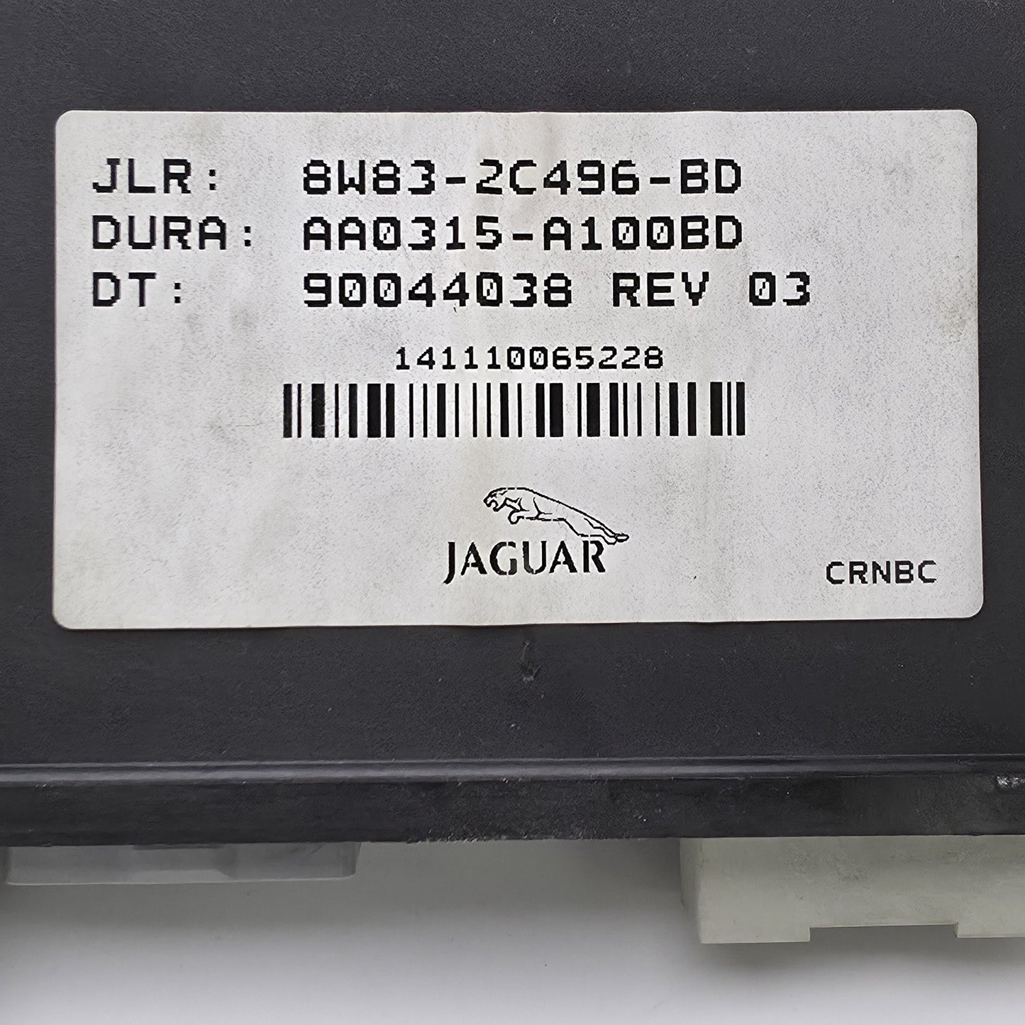 2013-2015 Jaguar XF Electric Parking Brake Control Module 8W832C496BD