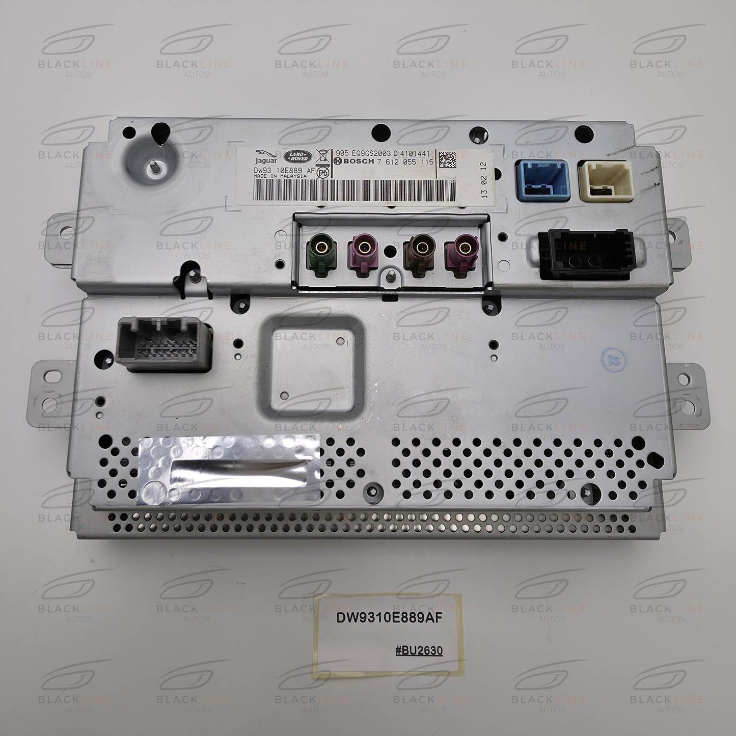 2010-2015 Jaguar XJ NAVIGATION TOUCH SCREEN DISPLAY DW9310E889AF
