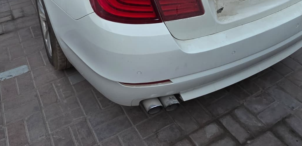 2011–2016 BMW 520i Chrome Exhaust Tailpipe Trim USED OEM 18307823928