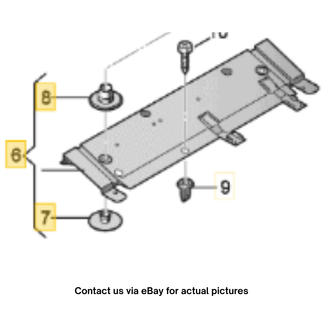 2012 Audi A4 Trunk Cover Panel / Slide­Rail Used OEM 8T0863373