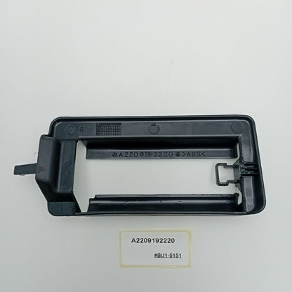 1998-2005 Mercedes-Benz S-Class OUTER REAR COVER SLIDE RIGHT SEAT A2209192220