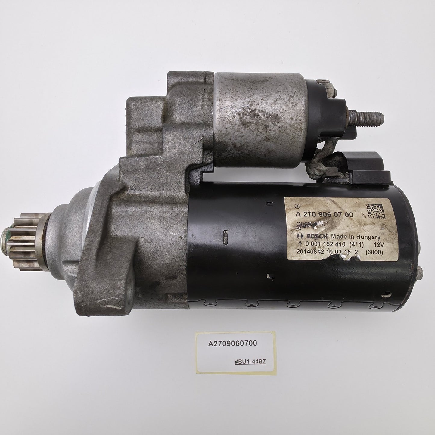 2014-2019 Mercedes-Benz CLA45 Bosch Engine Starter Motor A2709060700