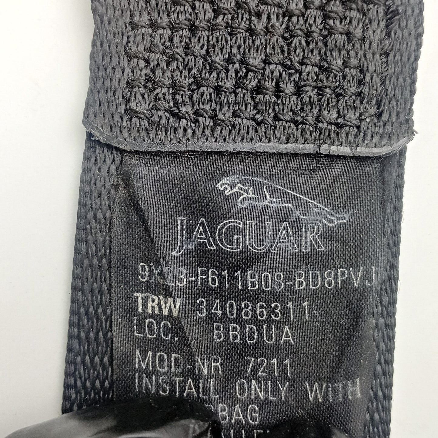 2009-2015 Jaguar XF Front Right Side Seat Belt Retractor 9X23F611B08BD