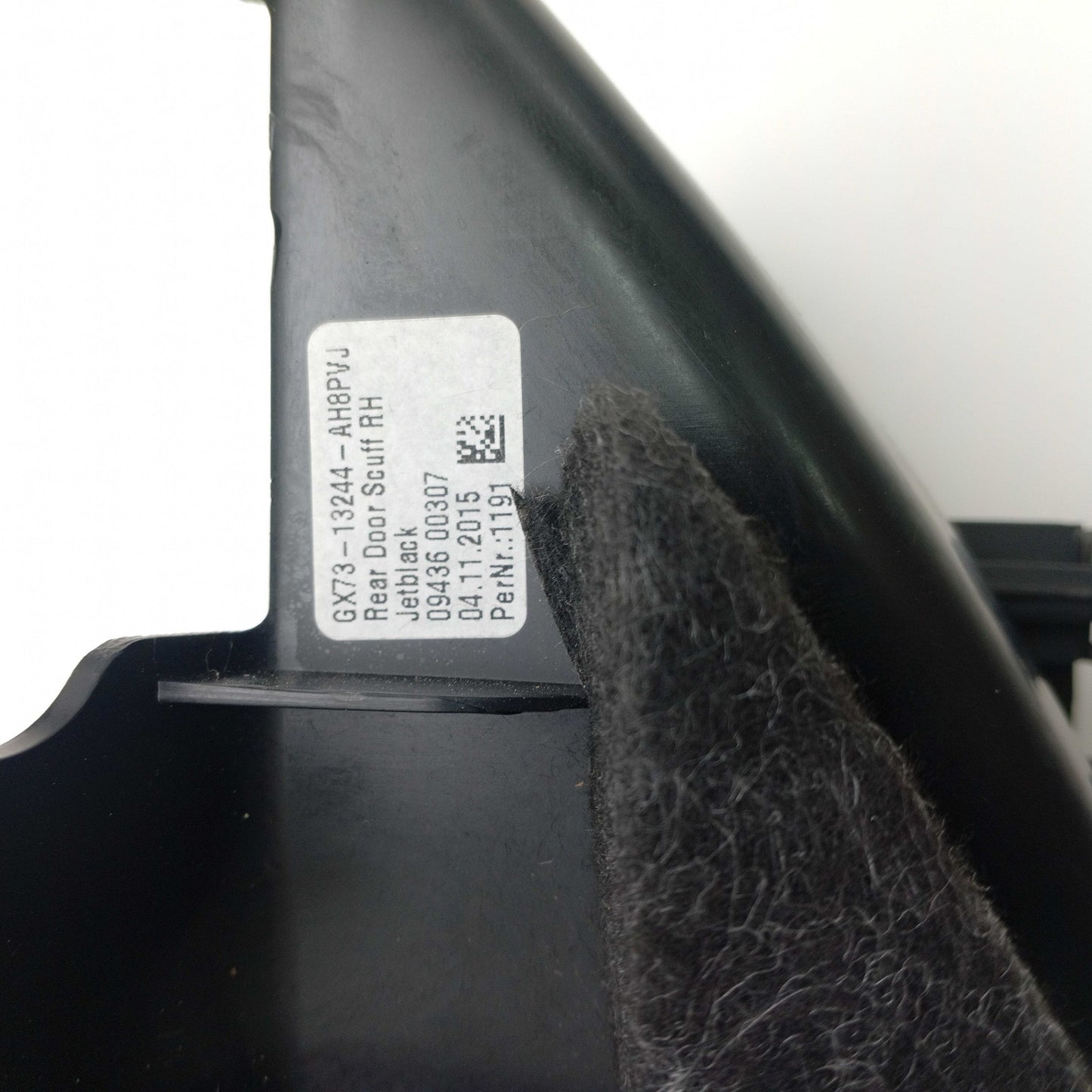 2017-2020 Jaguar XE Rear Right Door Sill Scuff Cover Trim Panel GX7313244AH
