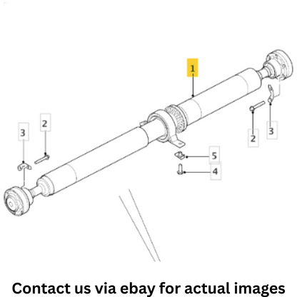 2018 Jaguar F-Pace Propeller Shaft / Driveshaft Used OEM T4A1868