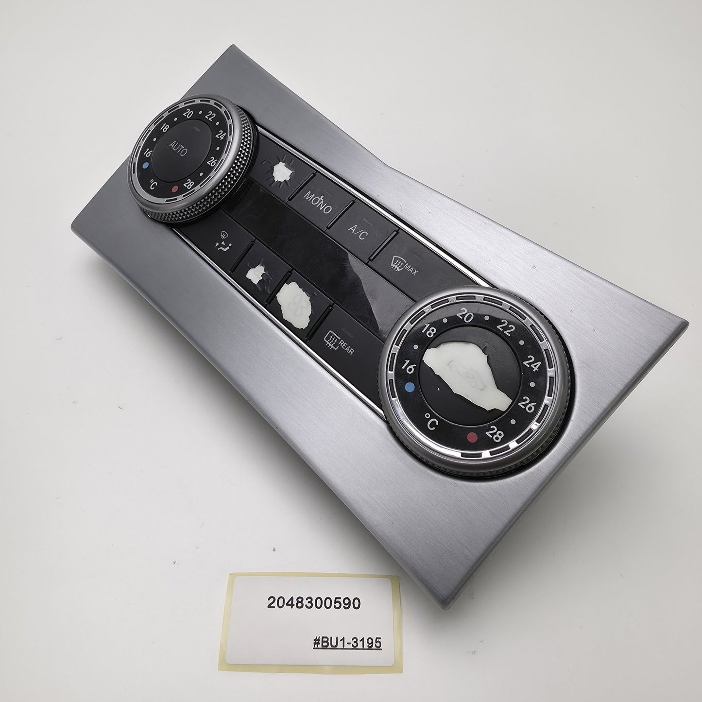 2008-2011 Mercedes-Benz C-Class Climate Control Panel 2048300590