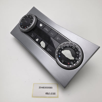 2008-2011 Mercedes-Benz C-Class Climate Control Panel 2048300590