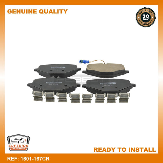 Mercedes GLE GLS ML GL Rear Ceramic Brake Pad Kit FEBEST 1601-167CR A0004203705