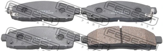 FEBEST Alfa Romeo Brake Pad Set 0401-KB4TF