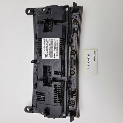 2015-2017 Mercedes-Benz E250 HVAC Temperature Control Panel A2129006727