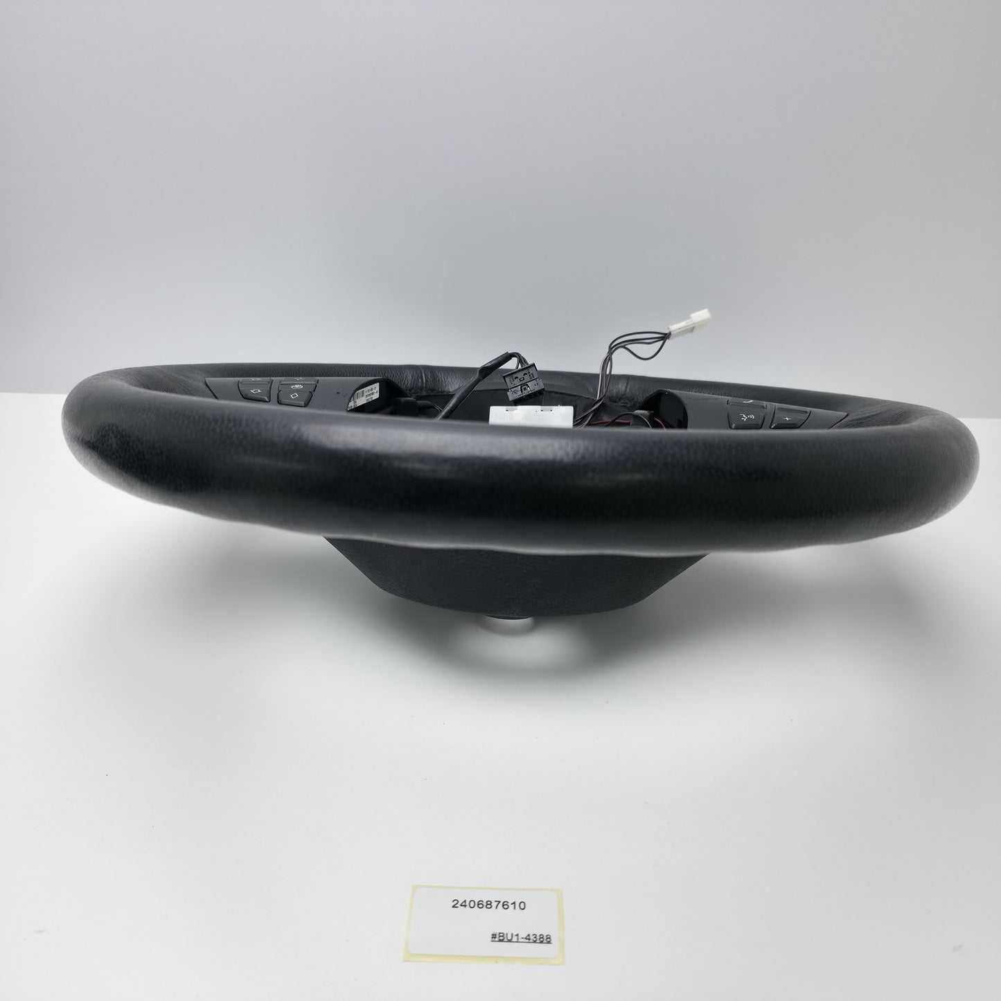 2007-2013 BMW X5 Steering Wheel Leather Black 240687610