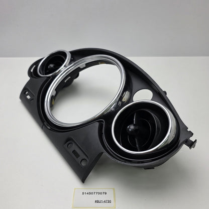 2005 MINI Cooper Dash Speedometer Cluster Air Vent Bezel Trim 51450770079