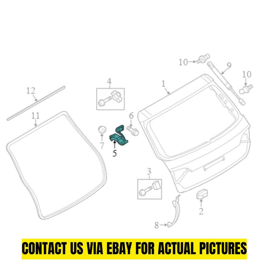Audi 2009-2024 Q5 Liftgate Hinge 8R0827299B