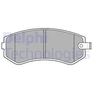 DELPHI 1995-1998 Nissan 200SX Brake Pad Set, Disc Brake LP1544