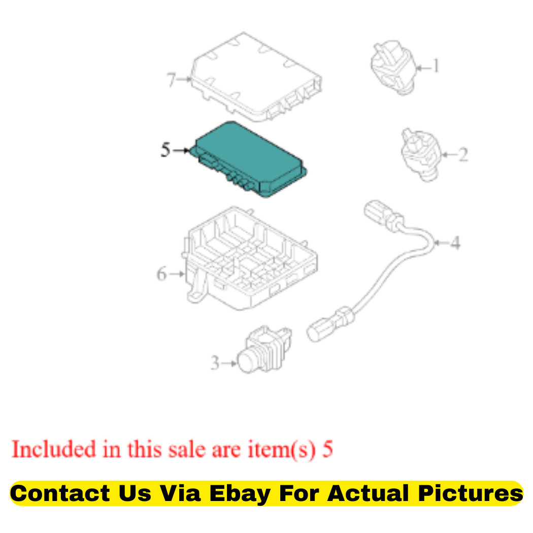 2016 Audi A6 Quattro Parking Aid Control Module Used OEM 4H0907428B