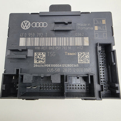 2004-2017 Audi A6 Power Window Control Module Front Right Door 4F0959792T