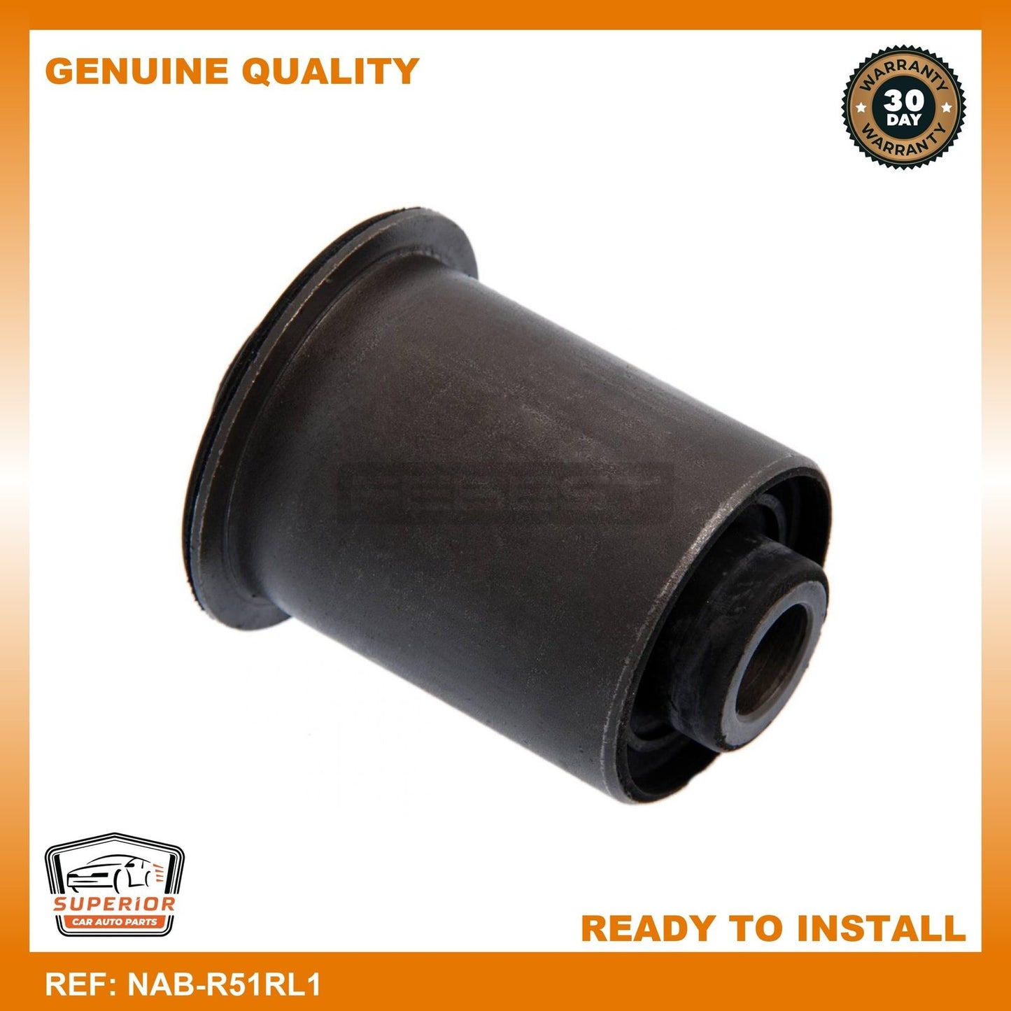 Febest 05-13 Nissan Pathfinder Front Bushing Rear Lower Control Arm NAB-R51RL1