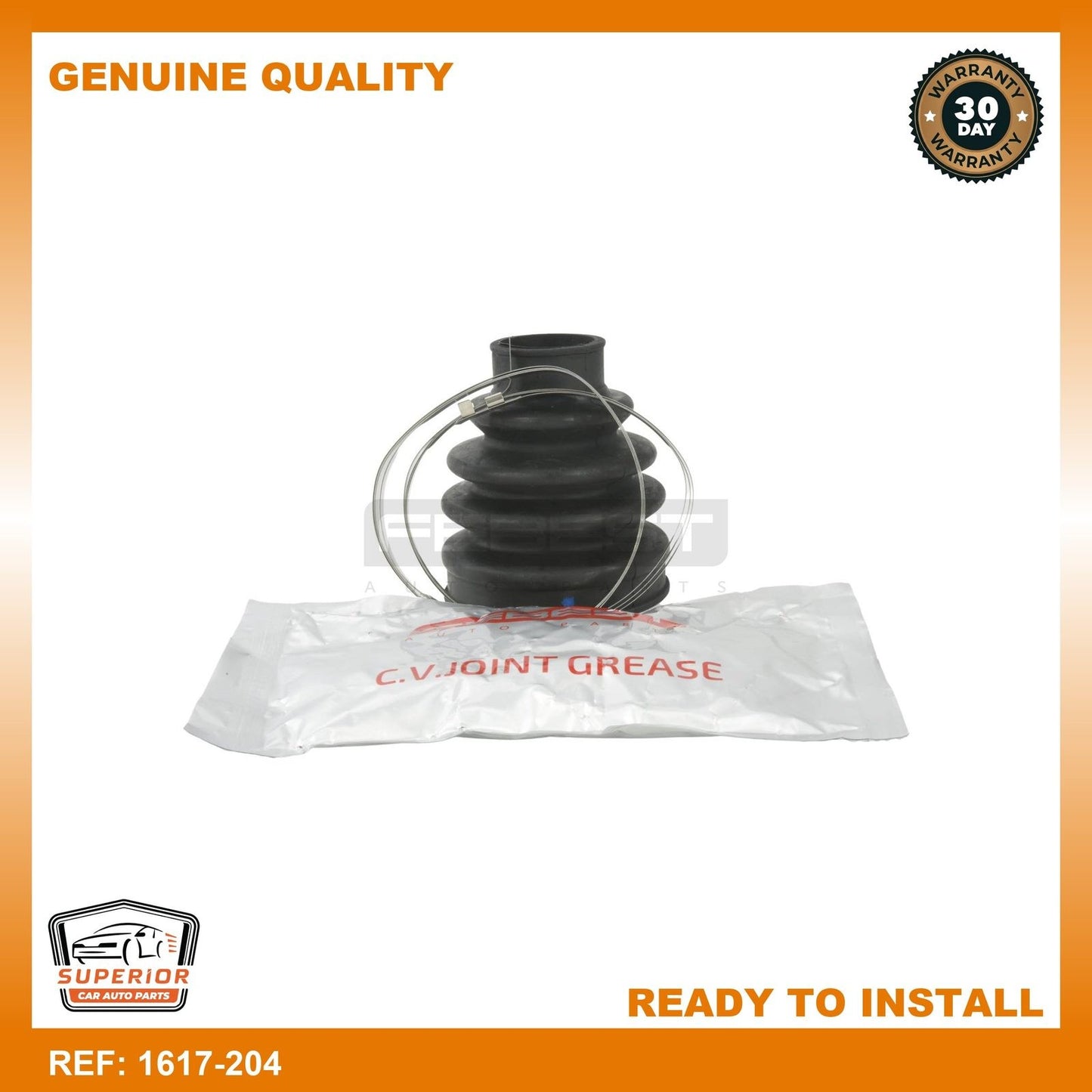 Febest Boot Outer Cv Joint Kit 1617-204