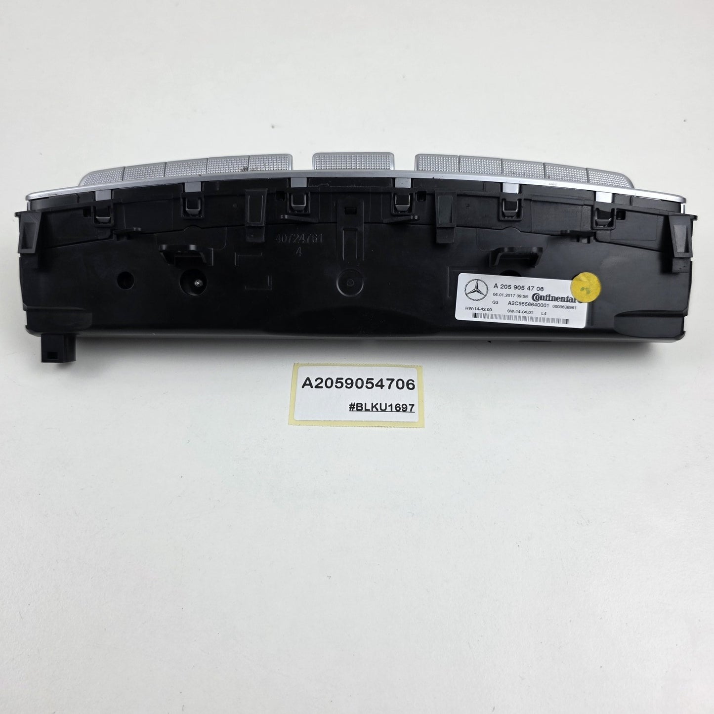 2014-2023 Mercedes-Benz C AMG W205 Climate Control Unit A2059054706