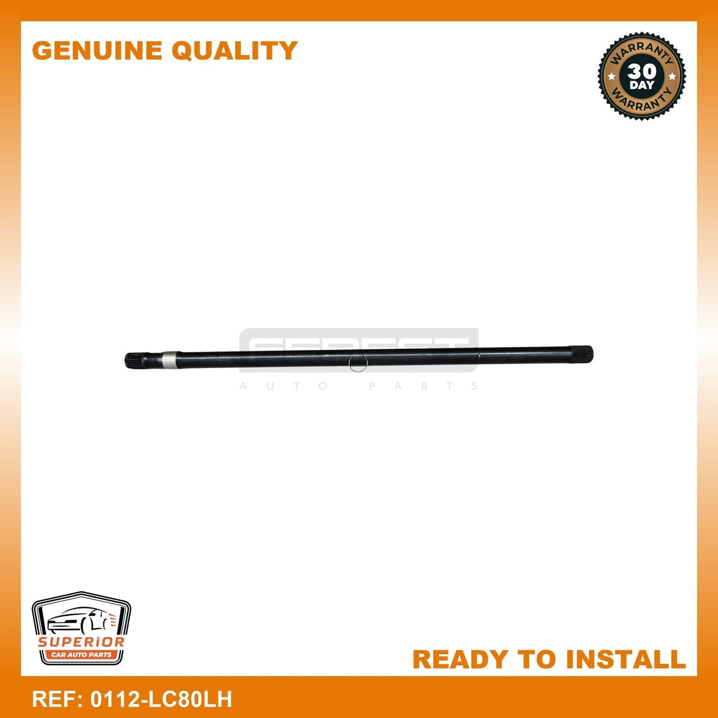 FEBEST 96-97 Lexus LX450 Axle Half Shaft Left 0112-LC80LH