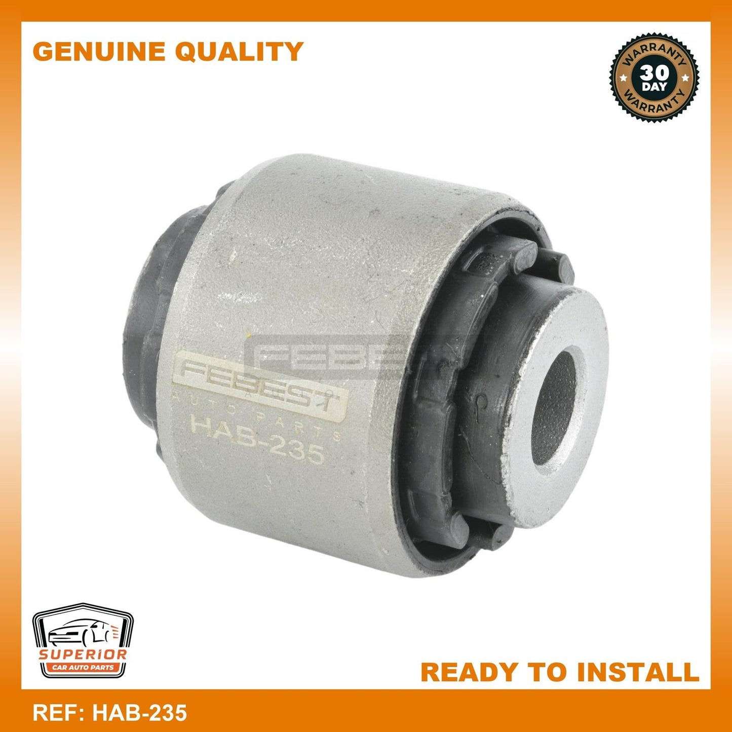 Febest 2018-2022 Honda Accord Rear Transverse Rod Bushing HAB-235