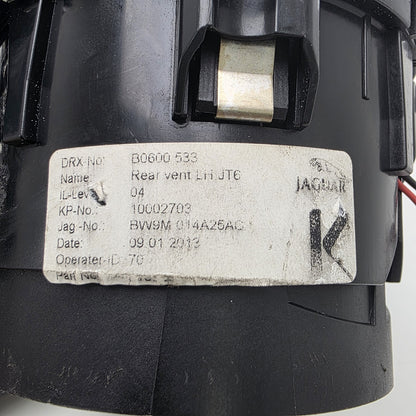 2010-2019 Jaguar XJ Rear Left Driver Side Console Air Vent BW9M014A25AC