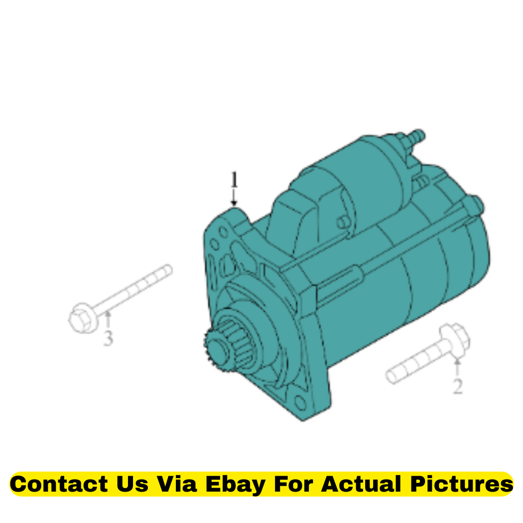 2012 Audi A8 Quattro Engine Starter Motor Used OEM 079911021G