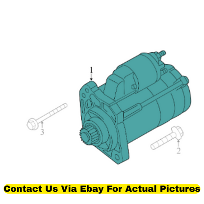 2012 Audi A8 Quattro Engine Starter Motor Used OEM 079911021G