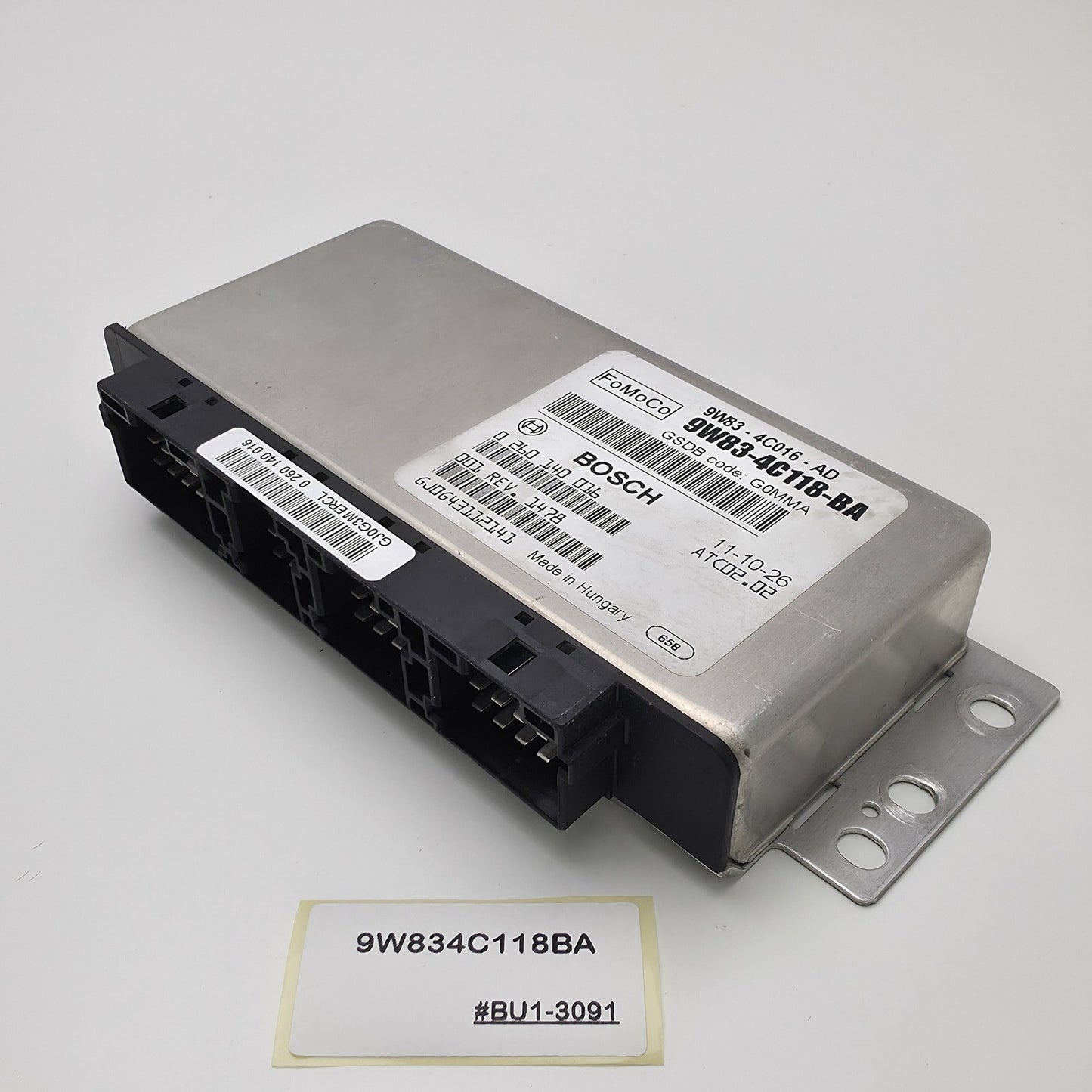 2010-2016 Land Rover Discovery 4 DIFFERENTIAL LOCK CONTROL MODULE 9W834C118BA