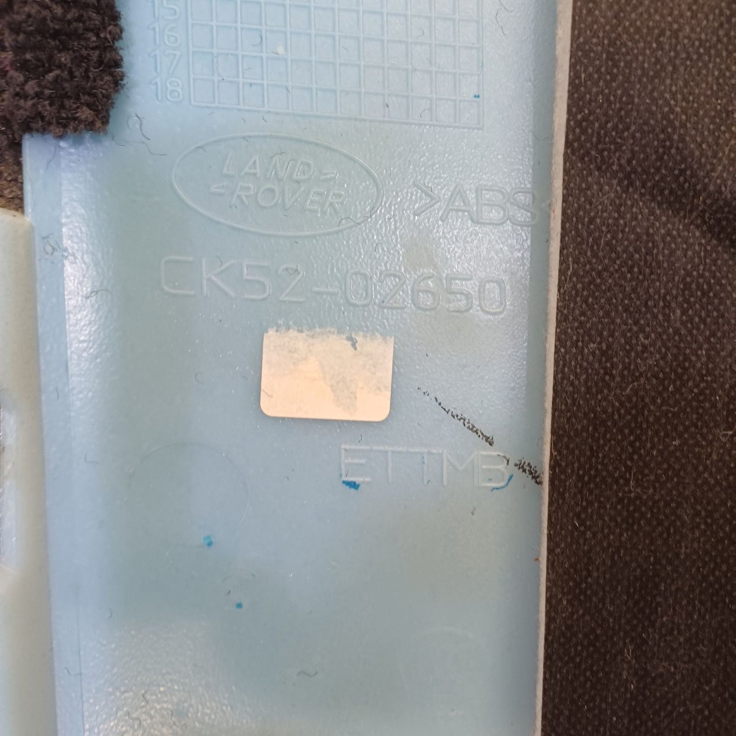 2013-2021 Land Rover Range Rover L405 Rear Right Seat Bolster Panel CK5202650
