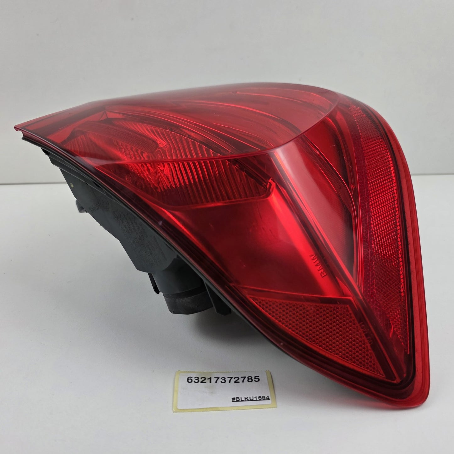 2012-2015 BMW 328D Left Side Rear Outer Tail Light 63217372785